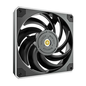 Montech Metal 120 PWM fan - 120mm, black METAL 120 PWM