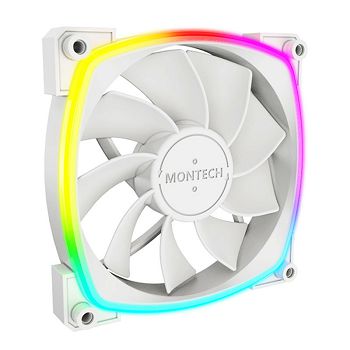 Montech RX120 PWM ARGB fan - 120mm, white RX120 PWM W