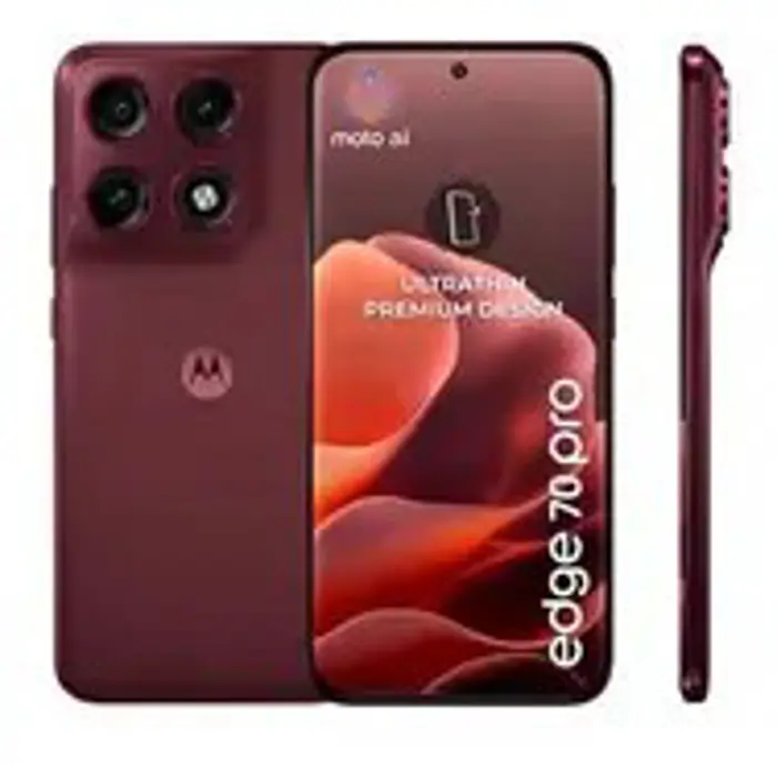 Motorola edge 70 pro 17.2 cm (6.78") Dual SIM Android 16.0 5G USB Type-C 12 GB 512 GB 6500 mAh Bordeaux