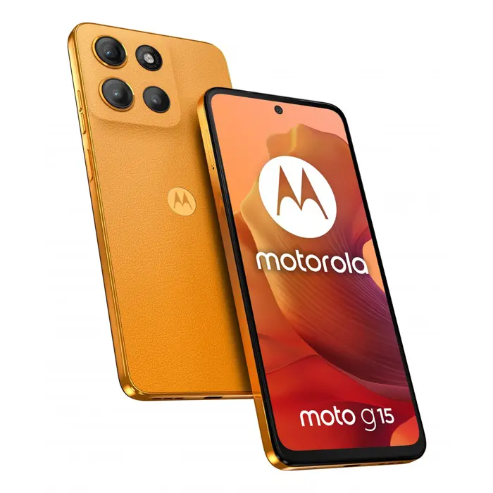 Motorola moto g15 17.1 cm (6.72") Dual SIM Android 15 4G USB Type-C 8 GB 128 GB 5200 mAh Orange