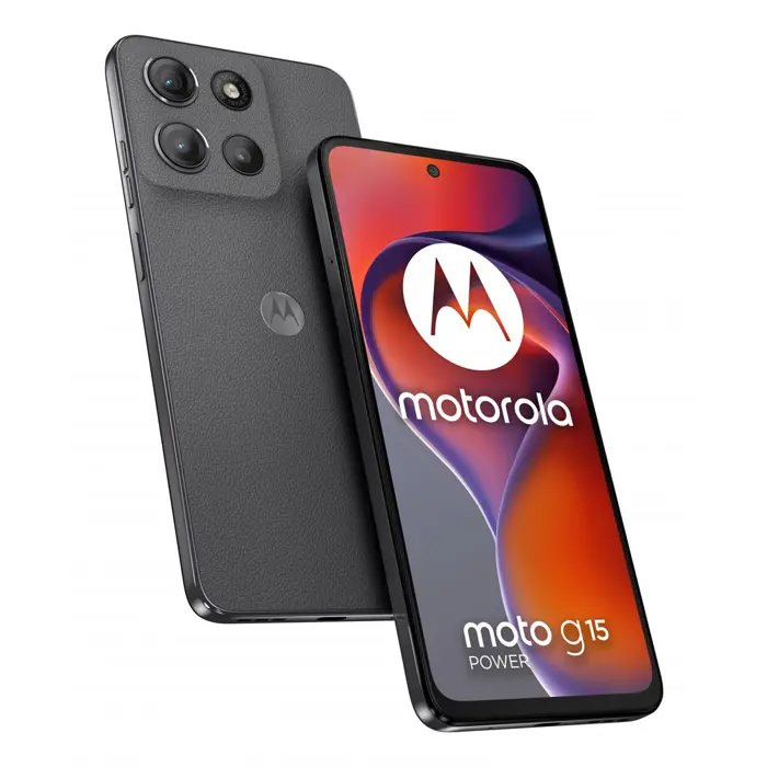 Motorola moto g15 power 17.1 cm (6.72") Dual SIM Android 15 4G USB Type-C 8 GB 256 GB 6000 mAh Grey