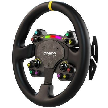 MOZA RS V2 Upravljač, okrugli - koža (33 cm) RS025