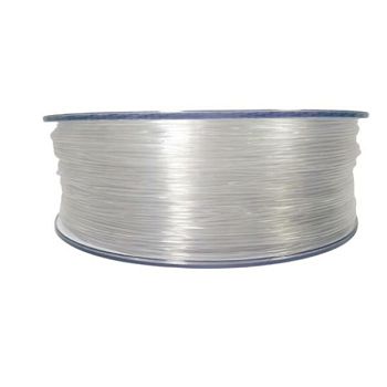 Filament for 3D, PET-G, 1.75 mm, 1 kg, transparent