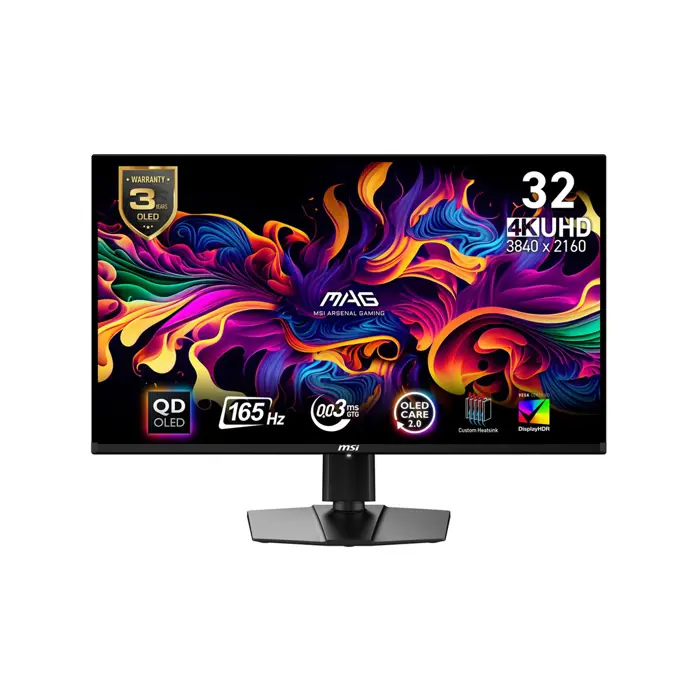 MSI 31.5" MAG 321UP QD-OLED 2xHDMI DP USB-C Monitor