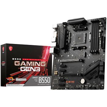 MSI B550 Gaming Gen3, AMD B550 Mainboard - Socket AM4 7D86-050R