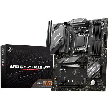 MSI B650 Gaming Plus WiFi, AMD B650 Mainboard - Socket AM5, DDR5 7E26-001R