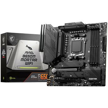 MSI MAG B650M Mortar WiFi, S.AM5, DDR5, 7D76-001R