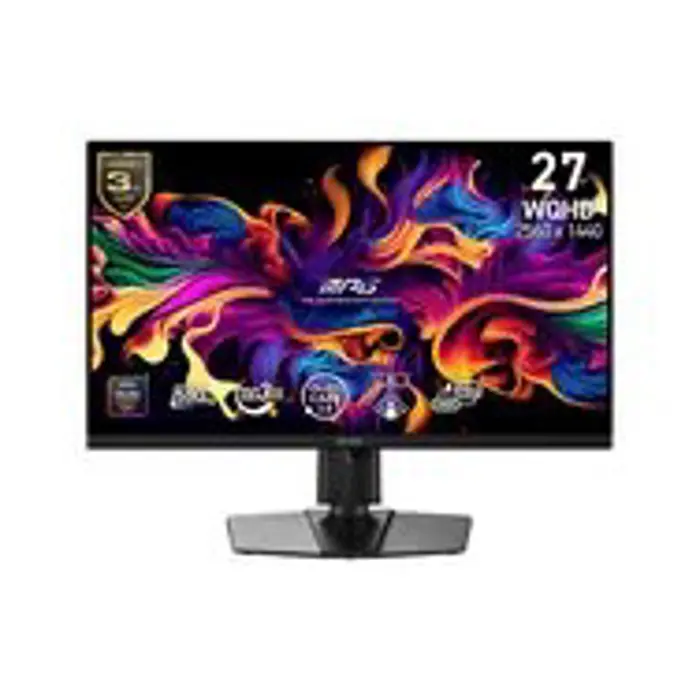 MSI MPG 271QRDE QD-OLED X50 computer monitor 67.3 cm (26.5") 2560 x 1440 pixels Wide Quad HD Black