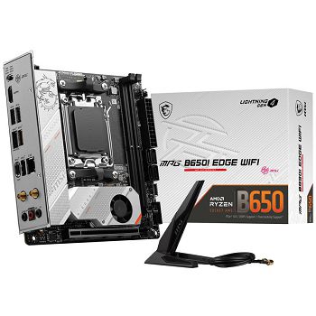 MSI MPG B650I Edge WiFi, AMD B650 Mainboard - Socket AM5, DDR5 7D73-001R