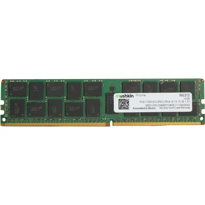 Mushkin DDR4 16 GB 2133-CL15 ECC - Single