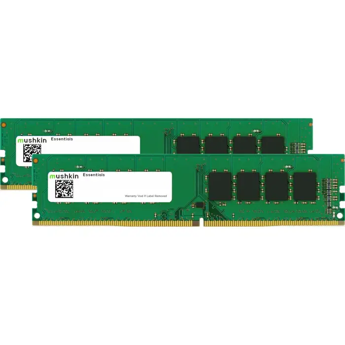 Mushkin DDR4 - 16 GB -3200 - CL -22 - Dual Kit - RAM (MES4U320NF8GX2, Essentials)