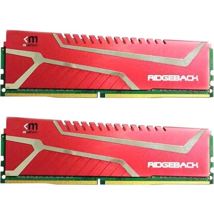 Mushkin DDR4 - 16 GB -3466 - CL - 18 - Dual kit - Redline (red, MRB4U346JLLM8GX2)
