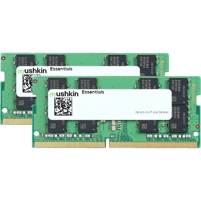 Mushkin DDR4 - 64 GB -2933 - CL - 21 - Dual Kit, Essentials (MES4S293MF32GX2)