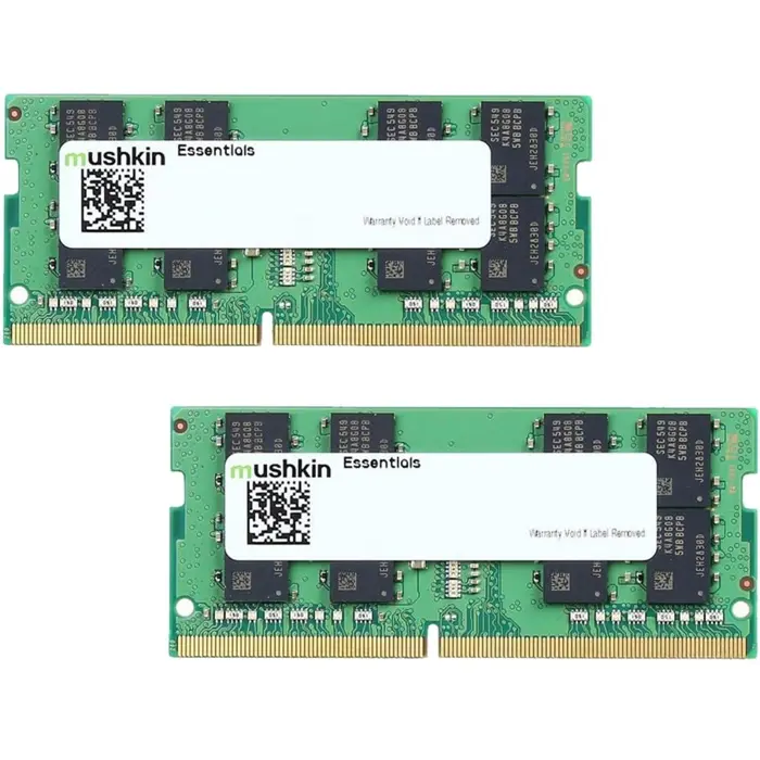 Mushkin DDR4 - 64 GB -3200 - CL - 22 - Dual Kit, Essentials (MES4S320NF32GX2)