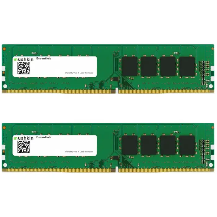 Mushkin DDR4 - 64 GB -3200 - CL - 22 - Dual Kit, RAM (MES4U320NF32GX2, Essentials)