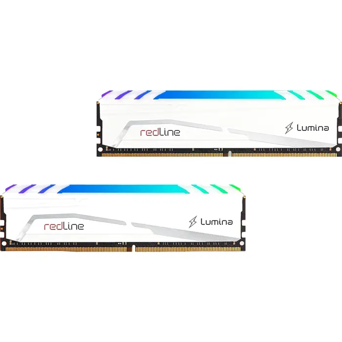 Mushkin DDR5 - 32GB - 6400 - CL - 30 (2x 16 GB) dual kit, memory (white, MLB5C640A77P16GX2, Redline Lumina White)