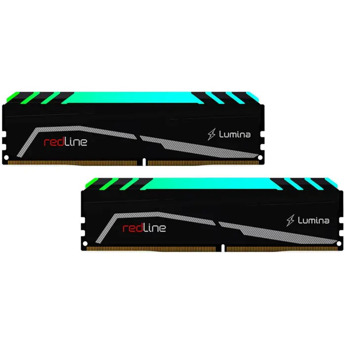Mushkin DDR5 - 32GB - 6400 - CL - 32 (2x 16 GB) dual kit, memory (black, MLA5C640BGGP16GX2, Redline Lumina)