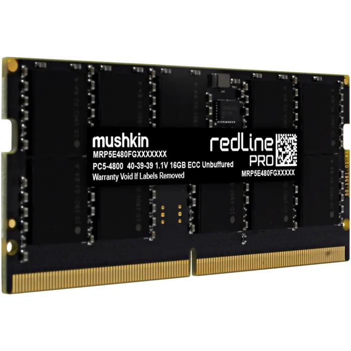 Mushkin DDR5 - 64GB - 4800 - CL - 40, single (black, MRP5T480FGGD32G28, Redline PRO)