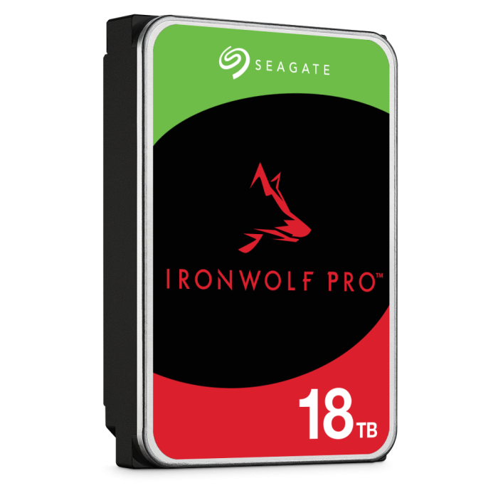 NAS Hard Drive 18TB 7200 256MB SATA3 IronWolf PRO