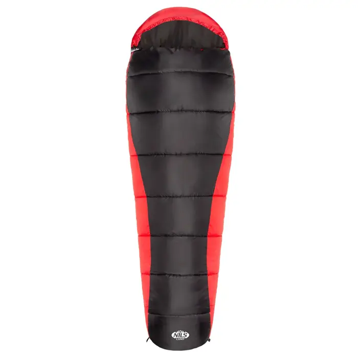 NILS CAMP NC2012 sleeping bag Black and red
