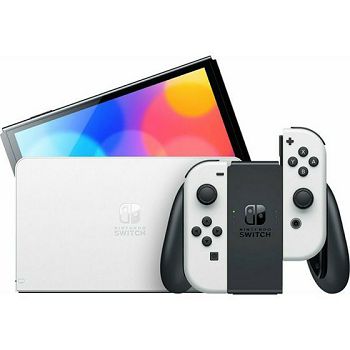 Nintendo Switch Console OLED - White Joy-Con