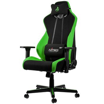 Nitro Concepts S300 Gaming Stolica - Atomic Green NC-S300-BG