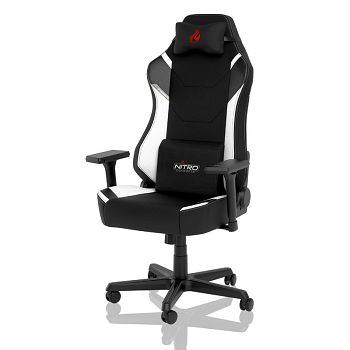 Nitro Concepts X1000 Gaming Stolical - Radiant White NC-X1000-BW