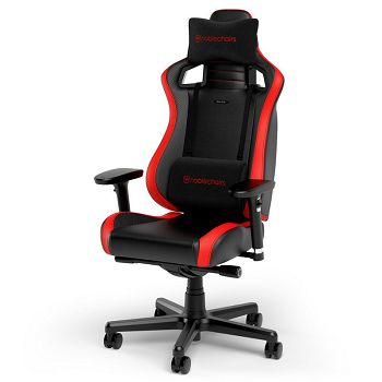 Noblechairs EPIC Compact Gaming Stolica  - crna/karbon/crvena NBL-ECC-PU-RED
