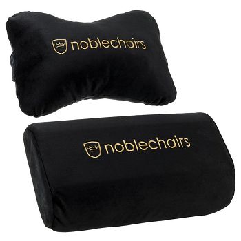 Noblechairs Set jastuka za EPIC/ICON/HERO - crno/zlatni NBL-SP-PST-004