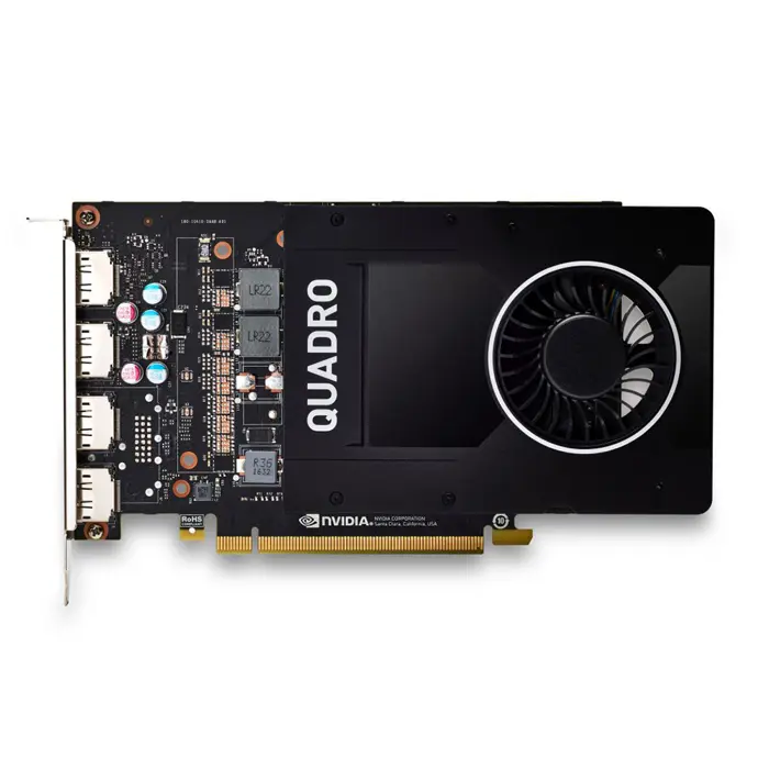 NVIDIA Quadro P2200 5GB;4x DisplayPort, Full-profile, NEW - Premium Obnovljeno