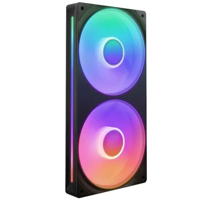 NZXT F280 RGB Core Gehäuselüfter, 280 mm Uni-Frame - schwarz-RF-U28HF-B1