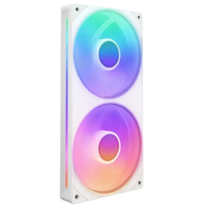 NZXT F280 RGB Core Gehäuselüfter, 280 mm Uni-Frame - weiß-RF-U28HF-W1