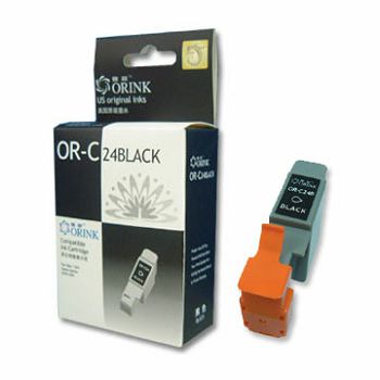 Orink tinta za Canon, BCI-C24BK/BCI-C21BK, crna