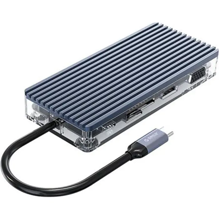 Orico 11 in 1 Type-C docking Station 100W WB-11P-GY-BP 