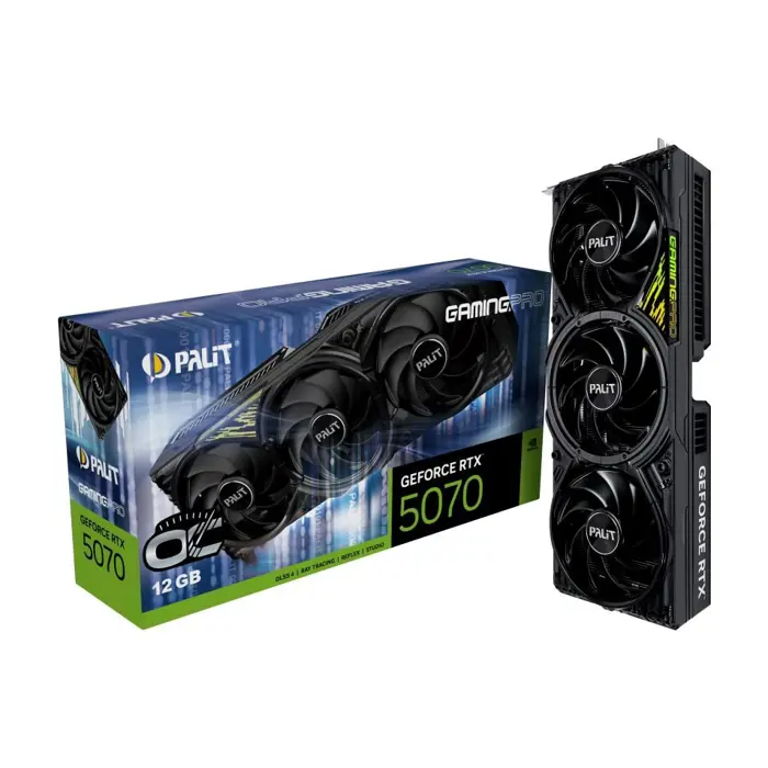 Palit RTX5070 GamingPro OC        12GB GDDR7 HDMI 3xDP