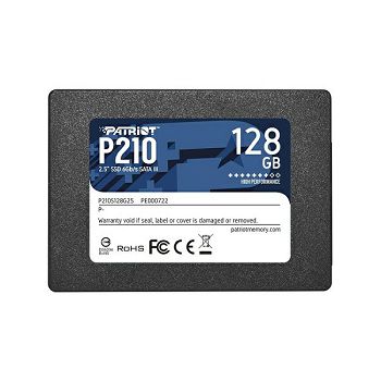Patriot SSD P210 R520/W430, 128GB, 7mm, 2.5"