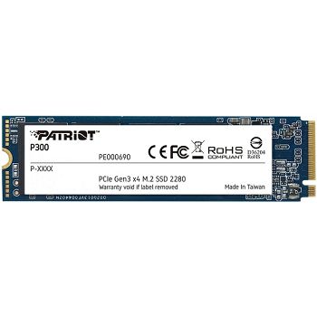 Patriot SSD P300 R1600/W600, 128GB, M.2 NVMe