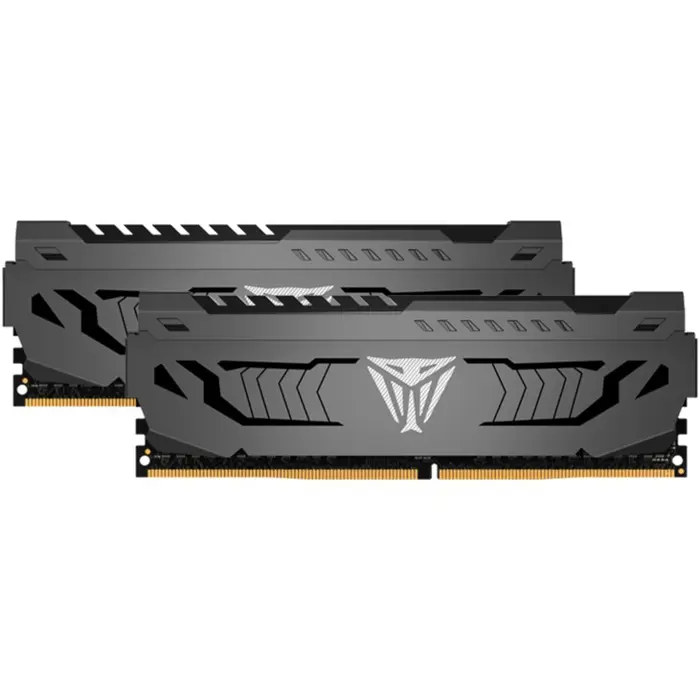 Patriot DDR4 - 16GB -3200 - CL - 16 - Dual Kit - memory, Viper Steel (grey, PVS416G320C6K)