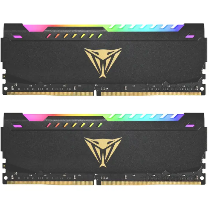 Patriot DDR4 32 GB - 3200 - CL - 16 - Dual-Kit - DIMM, PVS416G360C4K, viper steel, grey