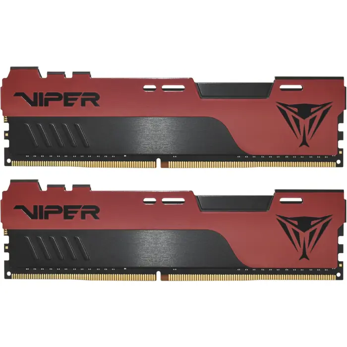 Patriot DDR4 - 64GB - 4000 - CL - 20 (2x 32 GB) dual kit (black/red, PVE2464G400C0K, Viper Elite II, INTEL XMP)