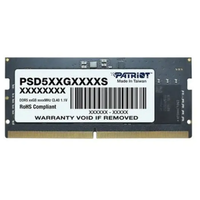 Patriot DDR5 - 32GB - 4800 - CL - 40, single (black, PSD532G48002S, Signature)