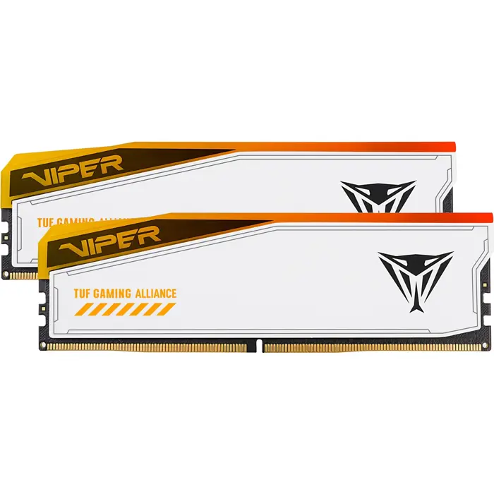 Patriot DDR5 - 32GB - 6000 - CL - 36 (2x 16 GB) dual kit, RAM (black, PVER532G60C36KT, Viper Elite 5 RGB, INTEL XMP, AMD EXPO)