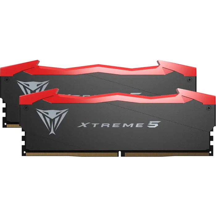 Patriot DDR5 - 32GB - 8200 - CL - 38 (2x 16 GB) dual kit, RAM (black, PVX532G82C38K, Viper Elite 5 RGB, INTEL XMP)