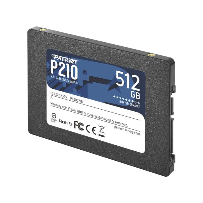 Patriot P210 512GB SSD SATA 3 2.5 "