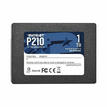 Patriot SSD P210 R520/W430, 1TB, 7mm, 2.5"