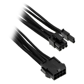 PHANTEKS 6+2-Pin PCI produžetak 50cm - sleeved crni PH-CB8V_BK