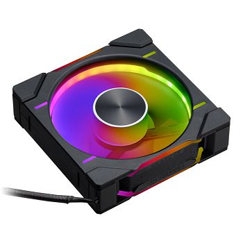 PHANTEKS D30 PWM Regular Airflow D-RGB Fan - 120mm, Black PH-F120D30_DRGB_PWM_BK01