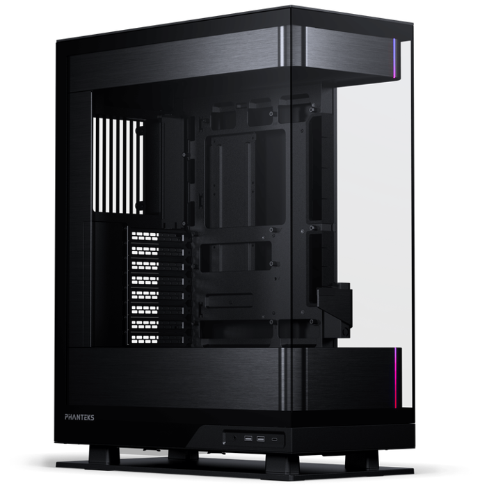PHANTEKS Evolv X2 PC-Gehäuse, Midi-Tower, E-ATX, Tempered Glass, DRGB - schwarz-PH-ES524XTG_DBK01
