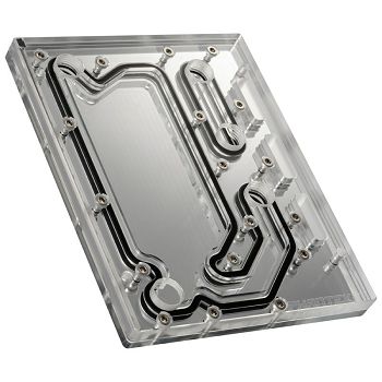 PHANTEKS Glacier D120 Distro Plate - Akrilni, sa ogledalom, DRGB-LED PH-D120_01