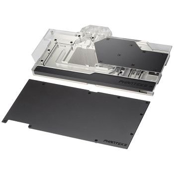 PHANTEKS Glacier G3090Ti GPU Water Block Asus, D-RGB - Backplate, schwarz PH-GB3090TIAS_BK01_BP